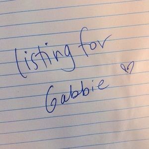 Mystery swap for Gabbie